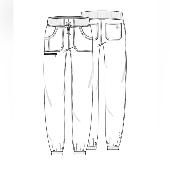 HeartSoul Women’s Scrub Pants - Picture 6 of 6